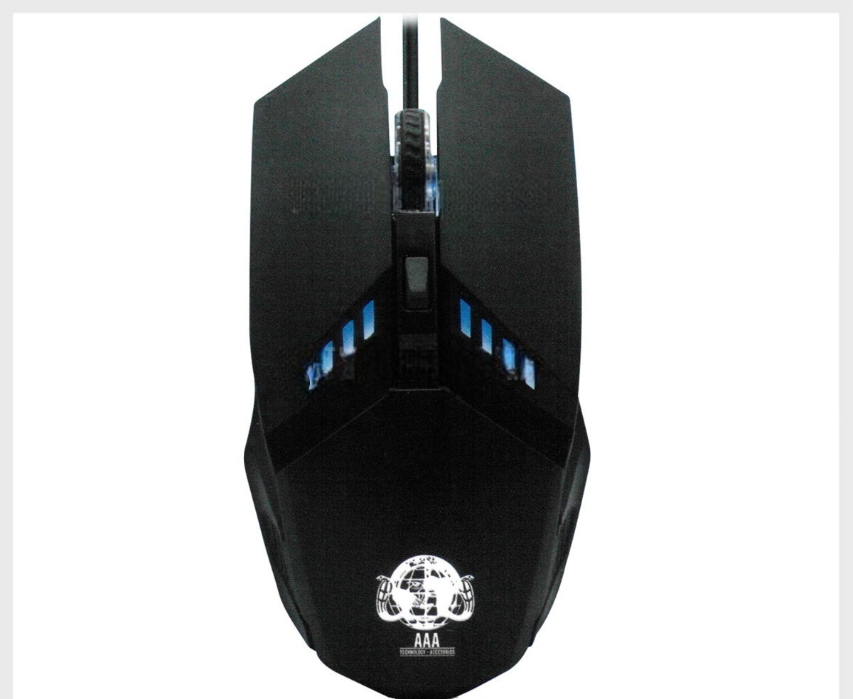 Mouse Alambrico AAA-428 Con Iluminación